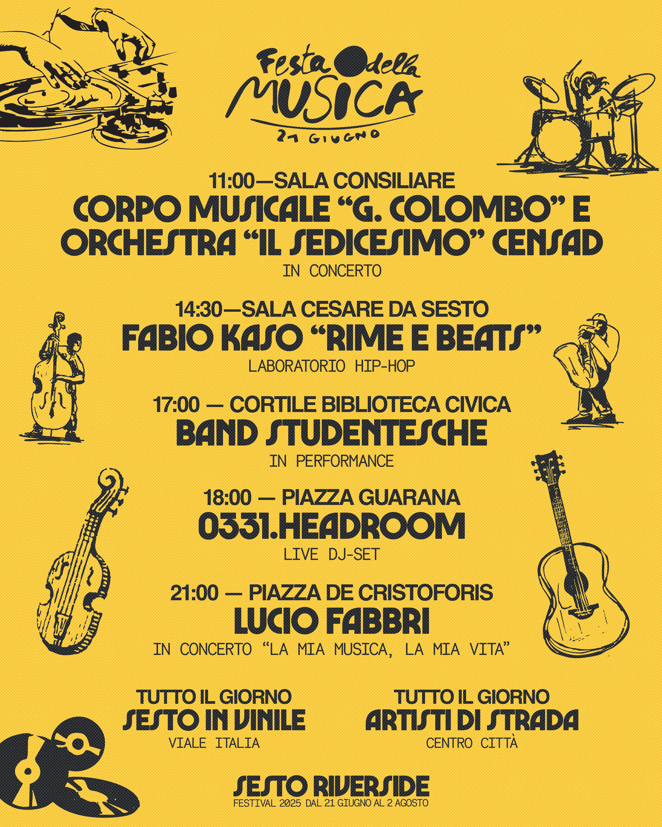 FESTA DELLA MUSICA 2025 - SESTO CALENDE