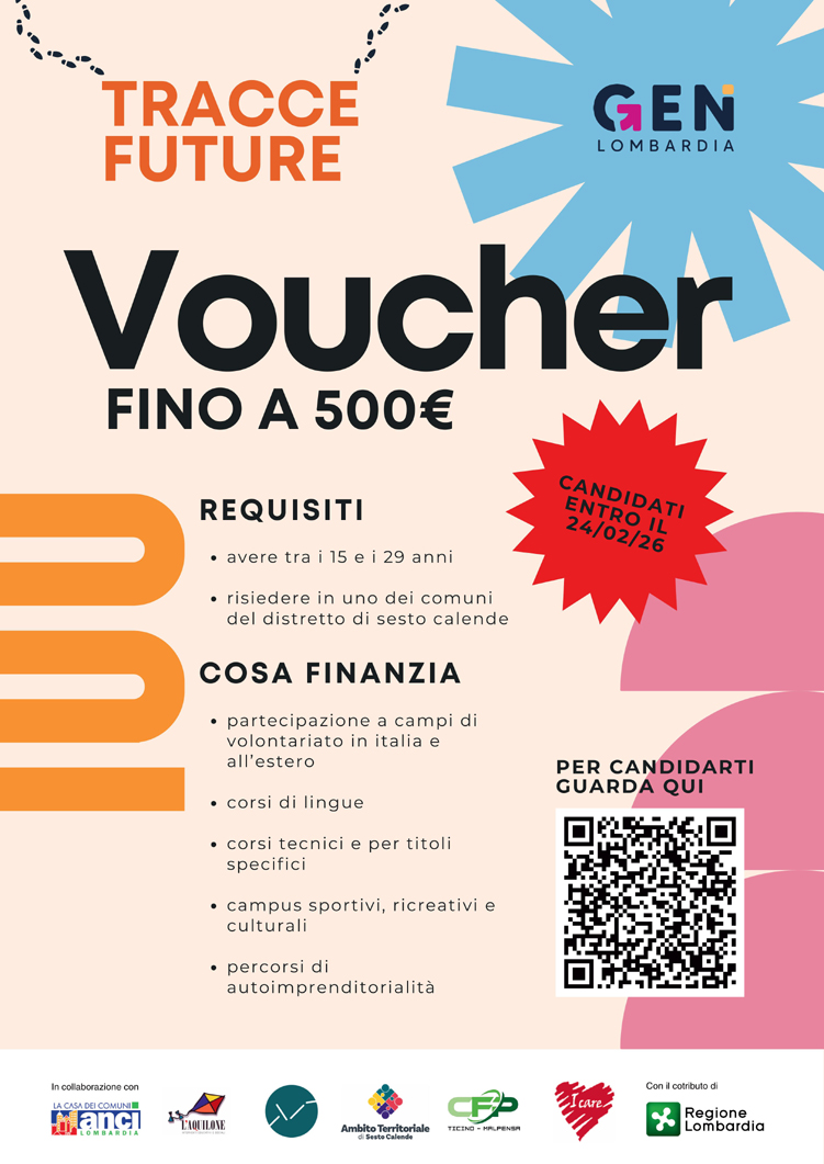 Locandina voucher tracce future Locandina voucher tracce future