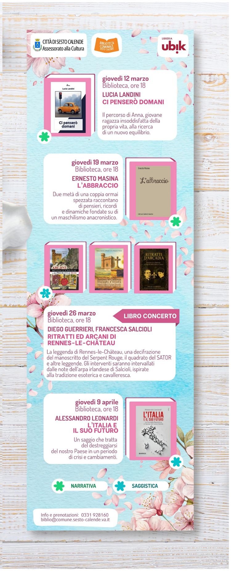 Segnalibri di primavera 2026b