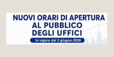 nuovi orari uffici mini
